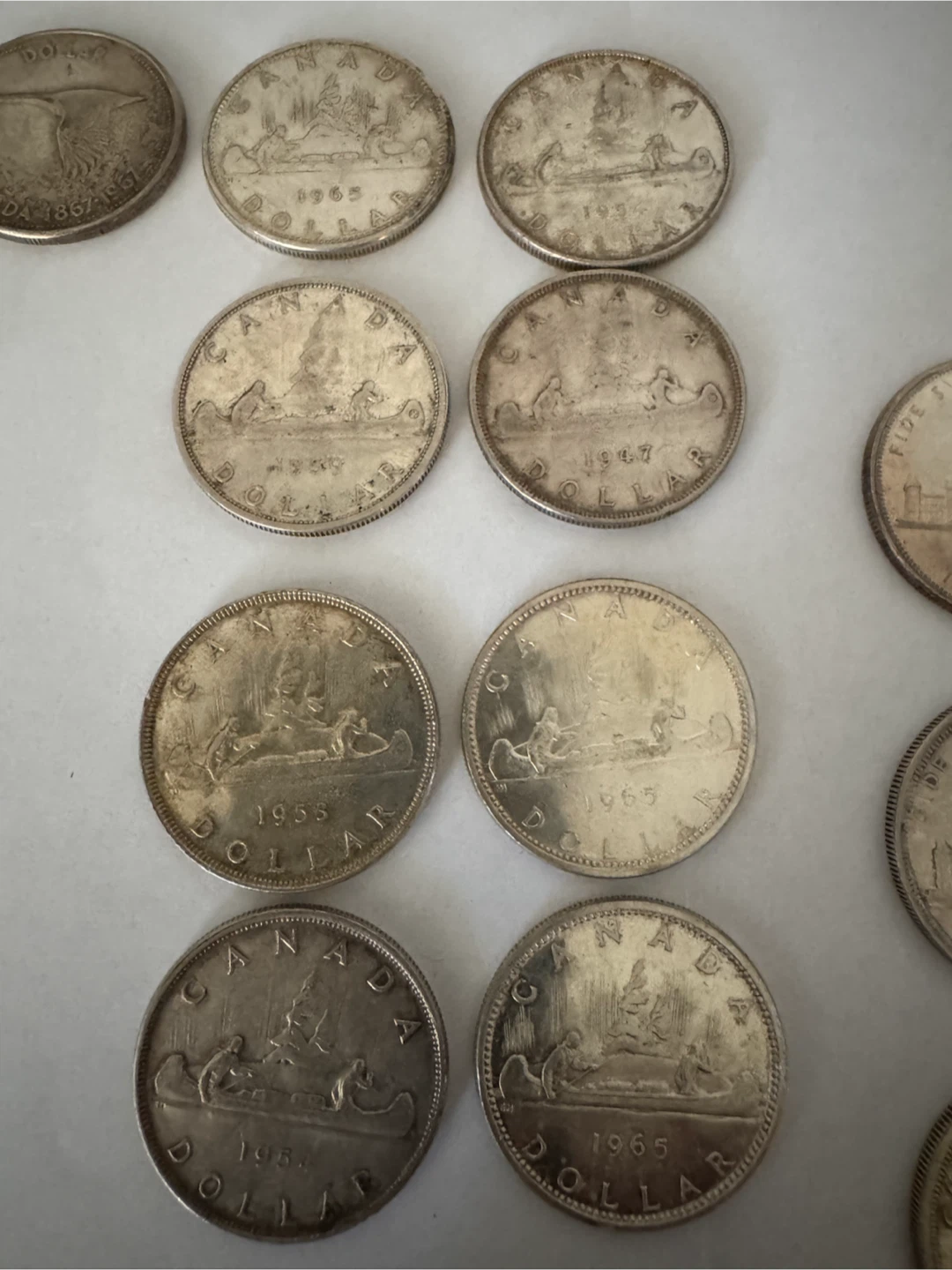 Collection of Canadian Dollar Coins - photo 3