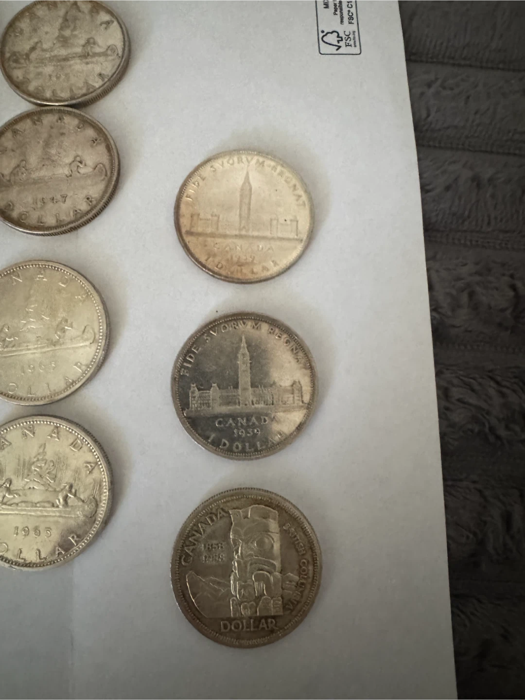 Collection of Canadian Dollar Coins - photo 4