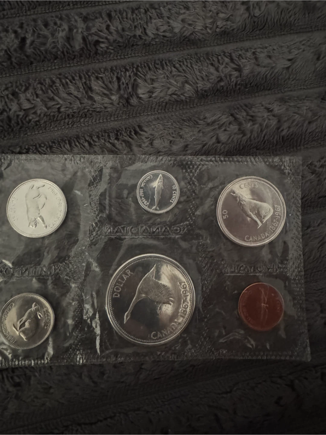 Proof Canadian silver coins