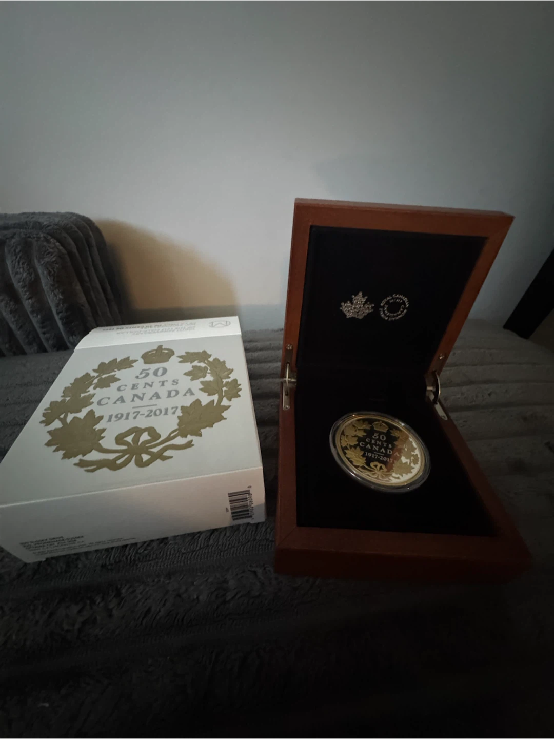 2 oz silver coin Gold plated - photo 3