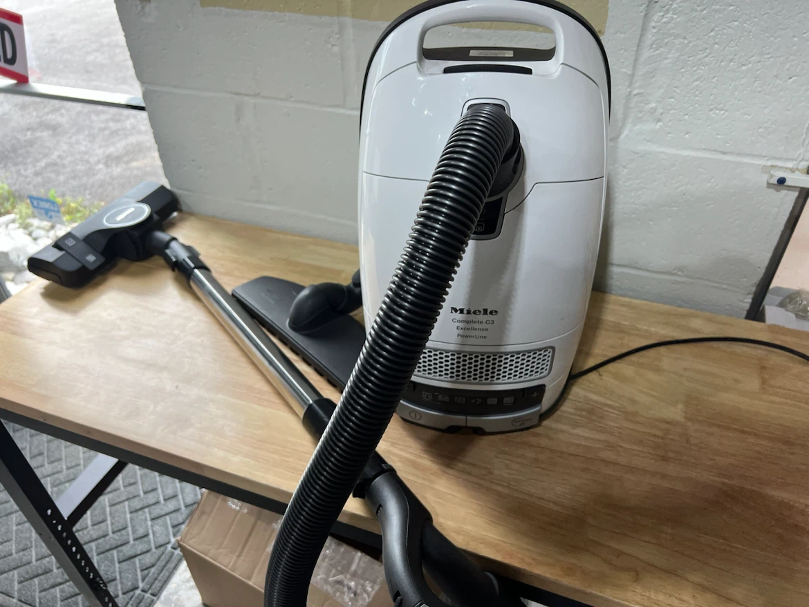 Miele Complete C3  Multi-Floor Canister Vacuum -White