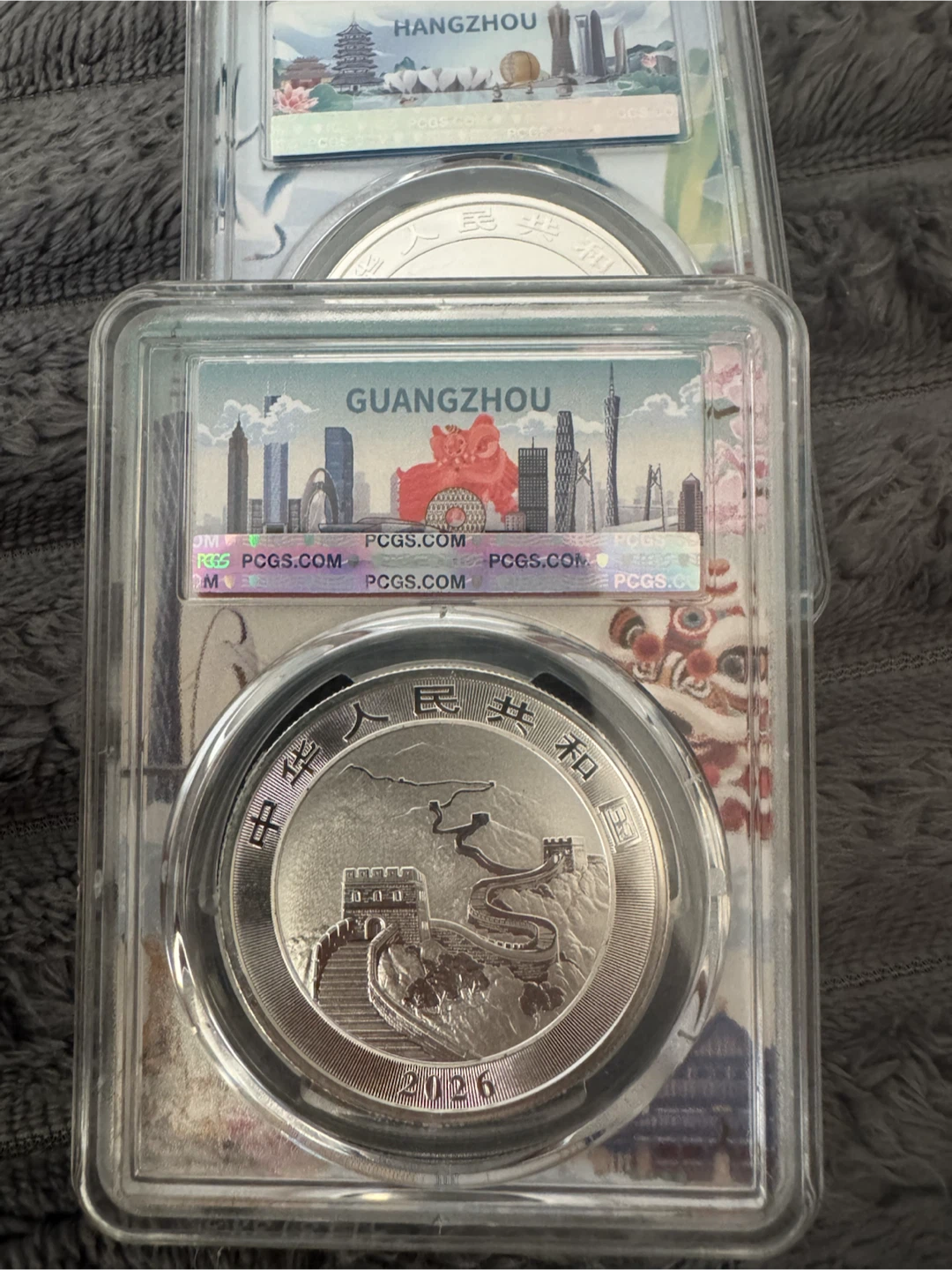 2026 PCGS MS70 China Chinese Dragon Ag 10 Yn Silver Coin - photo 4