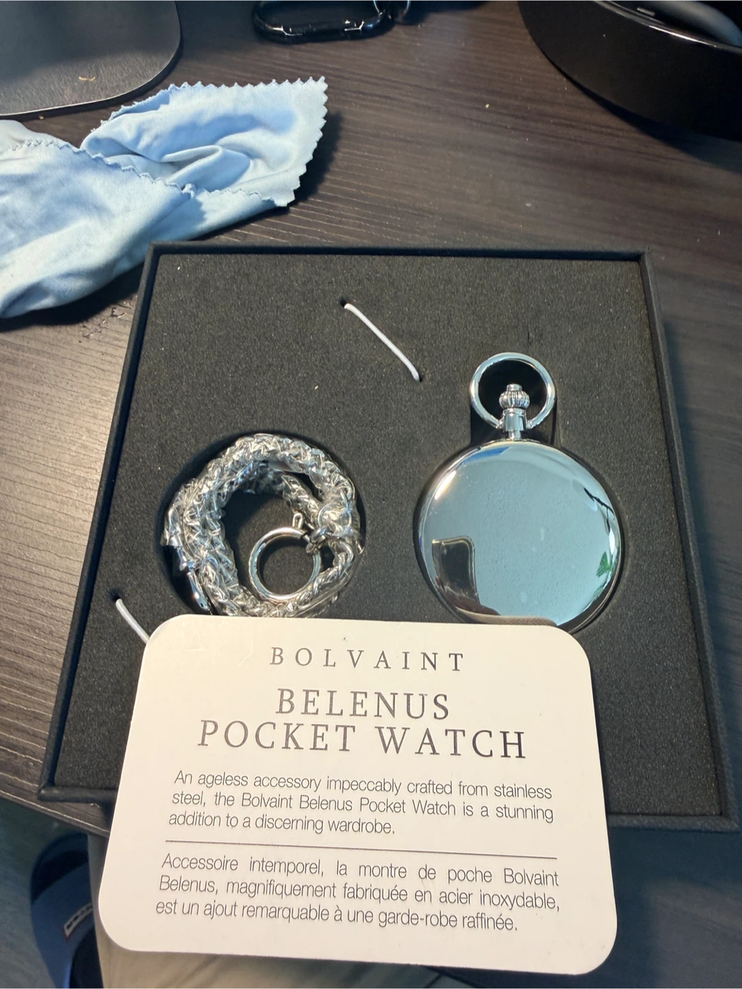 Bolvaint Belenus Pocket Watch Silver - photo 2