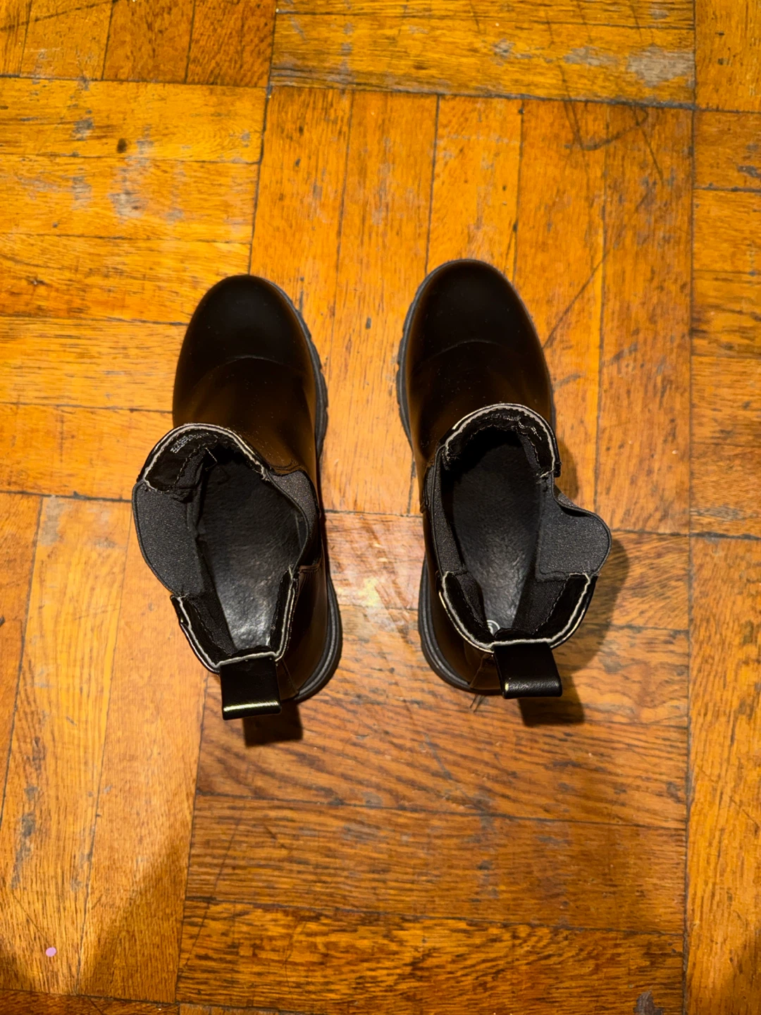 Black boots