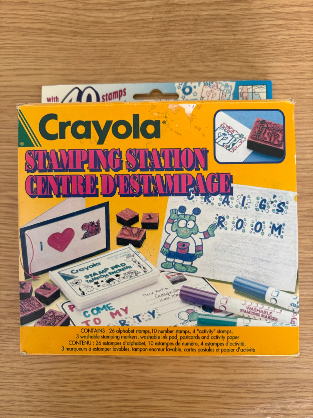 Crayola Stamping Station Centre Craft Kit