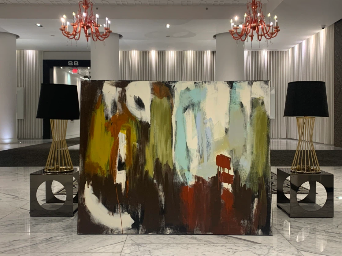 Art on canvas - photo 2