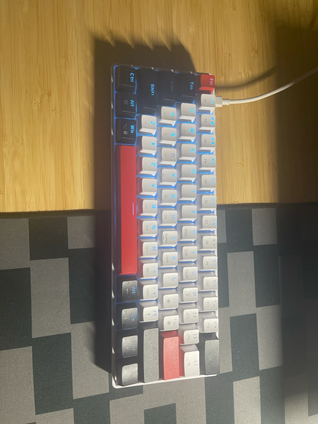 Compact 60% Mechanical Keyboard with RGB Backlight