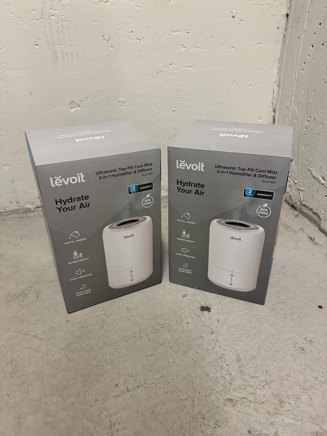 Levoit Ultrasonic Humidifier & Diffuser