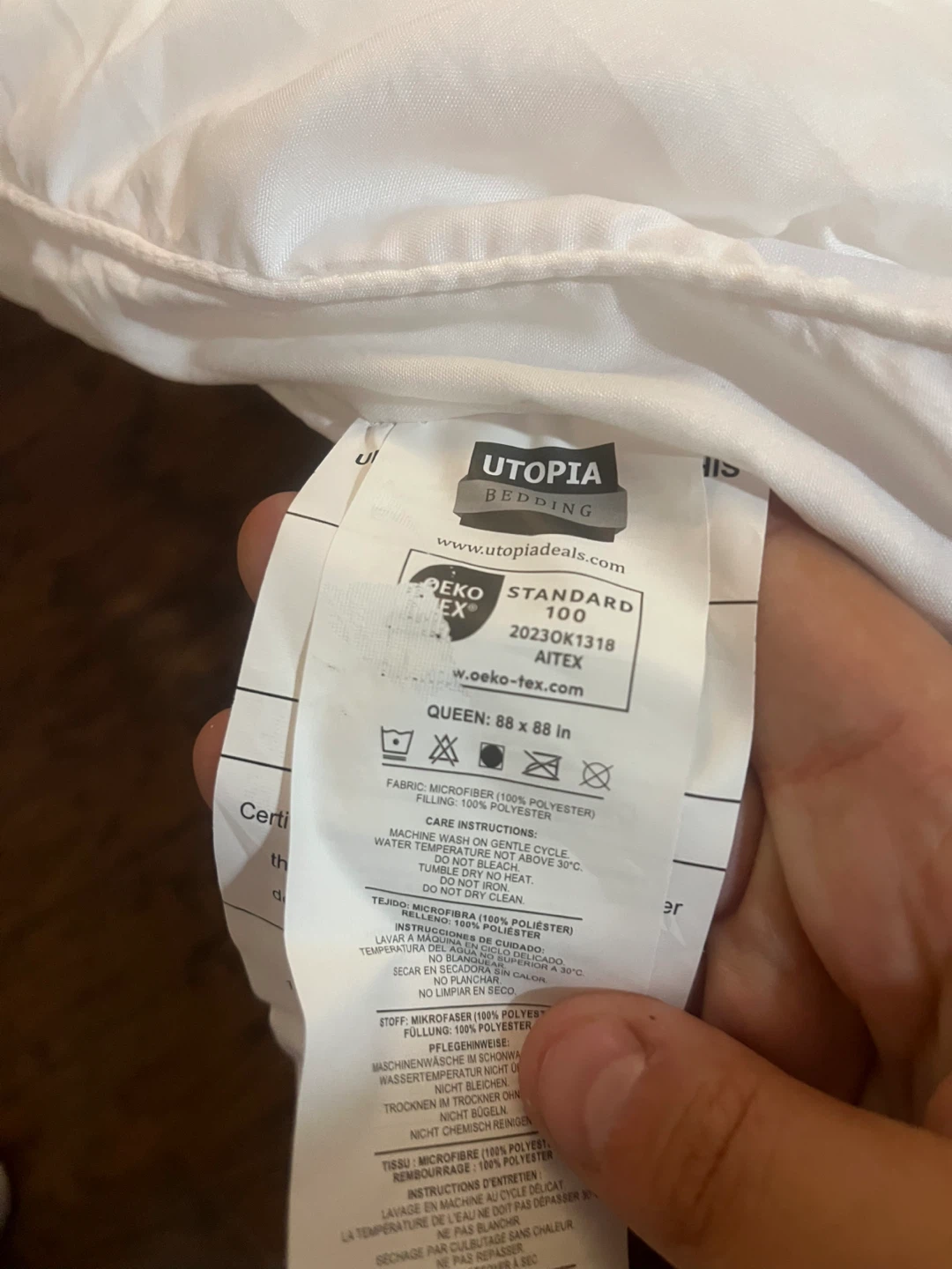 Utopia Bedding Queen Comforter - photo 2