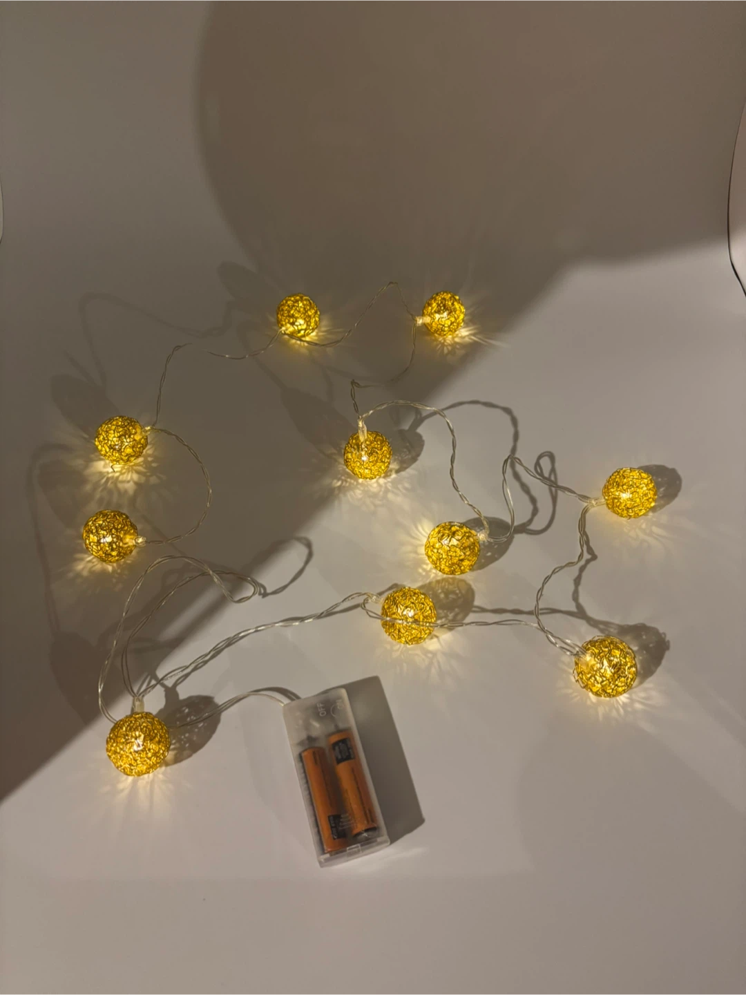 Battery string lights