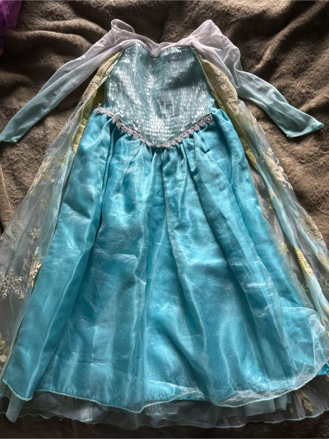 Elsa Frozen Dress Costume 5/6