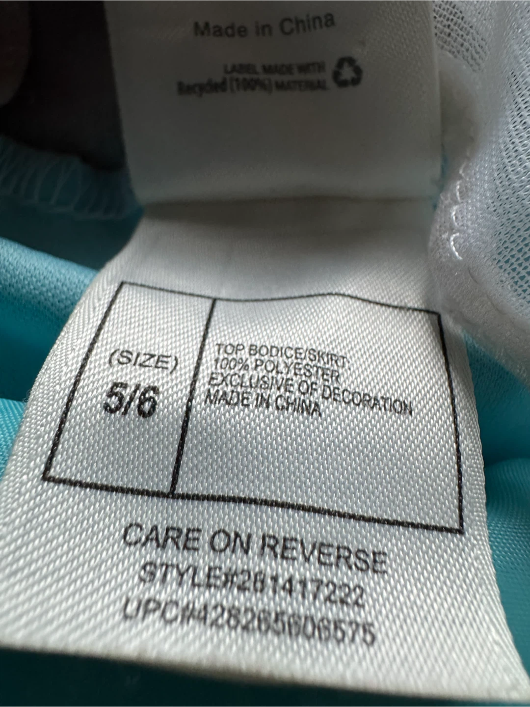 Elsa Frozen Dress Costume 5/6 - photo 2