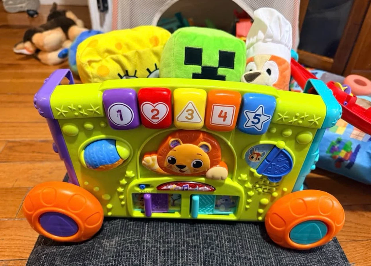 Fisher-Price Laugh & Learn Smart Stages Toy WAGON - photo 3