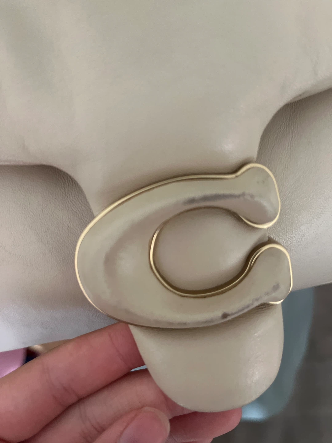 Coach Pillow Tabby Shoulder Bag Cream - photo 3