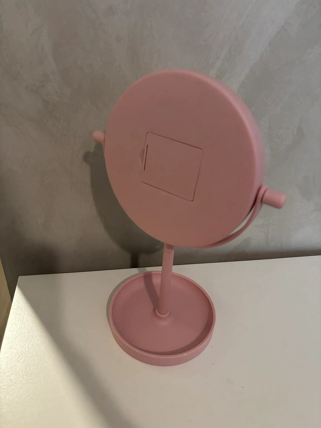 Pink Make-up Mirror with LED Light 12” - photo 3