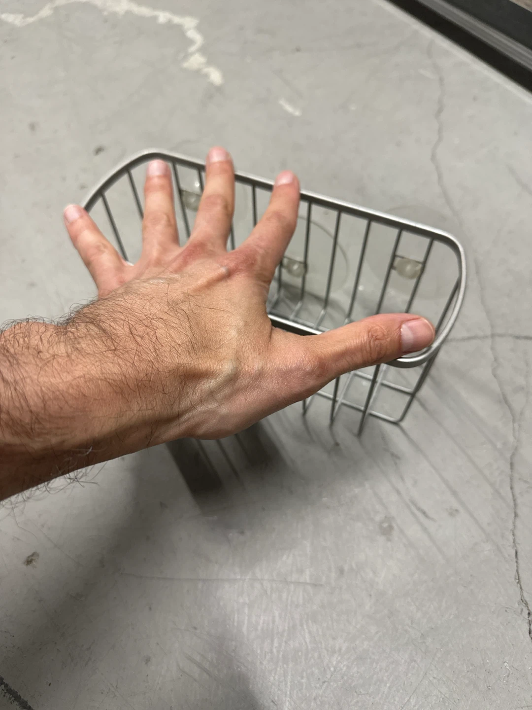 Metal Wire Shower Caddy Basket with Suction Cups - photo 3