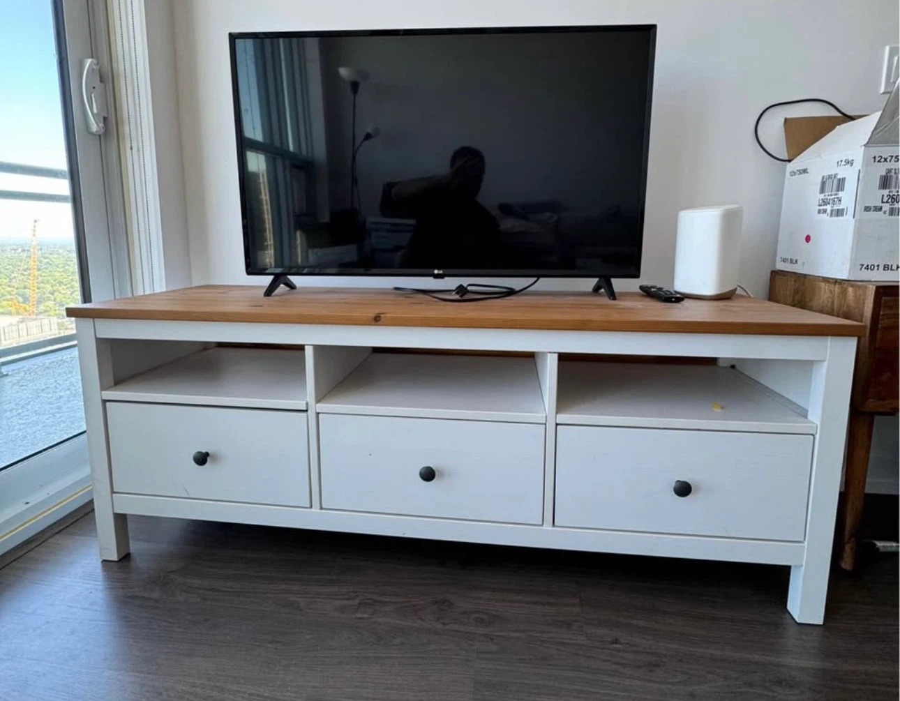 IKEA TV Stand with Drawers - photo 2