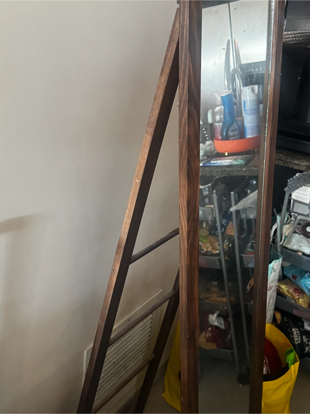 Wooden Standing Mirror - photo 2