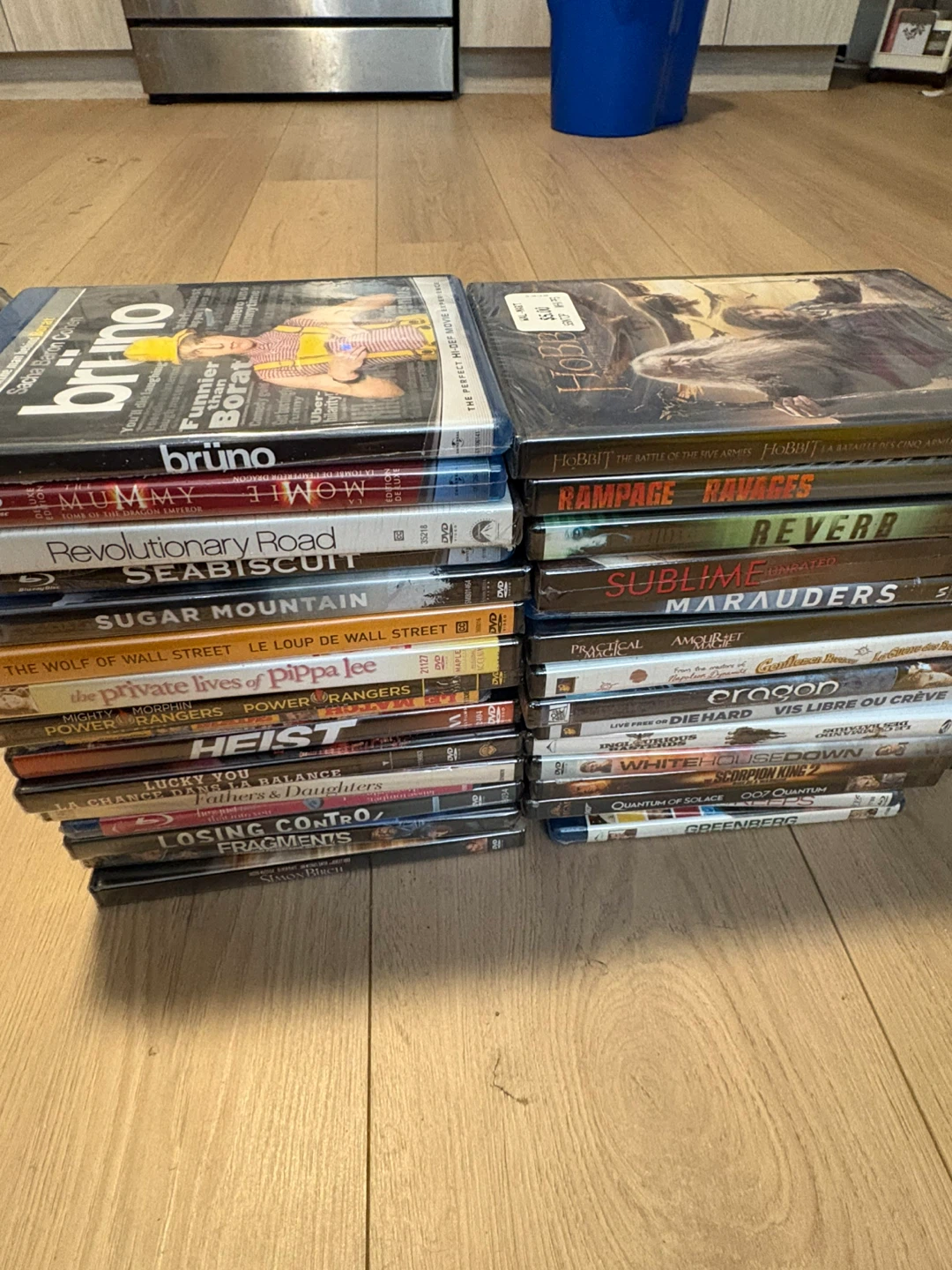 Sealed DVDs