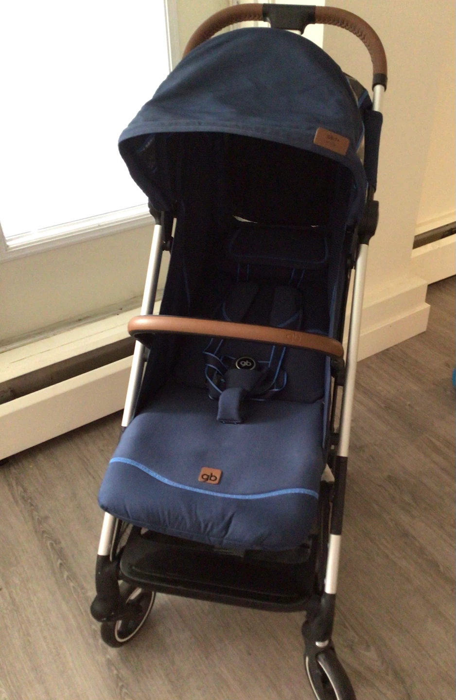 gb Qbit+ All-City Stroller in Navy Blue - photo 2
