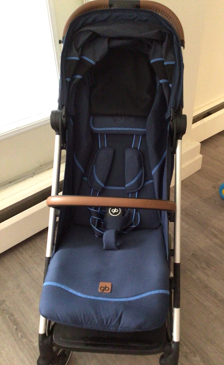 gb Qbit+ All-City Stroller in Navy Blue - photo 4