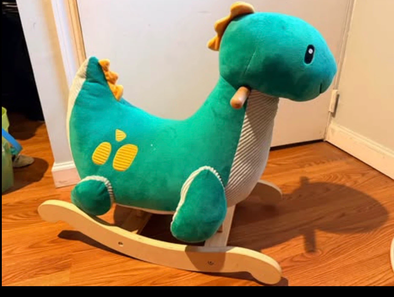 Plush Dinosaur Rocking Horse Toy