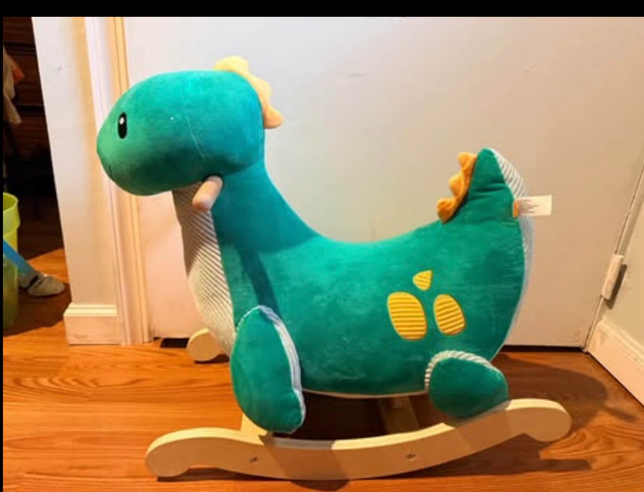 Plush Dinosaur Rocking Horse Toy - photo 3