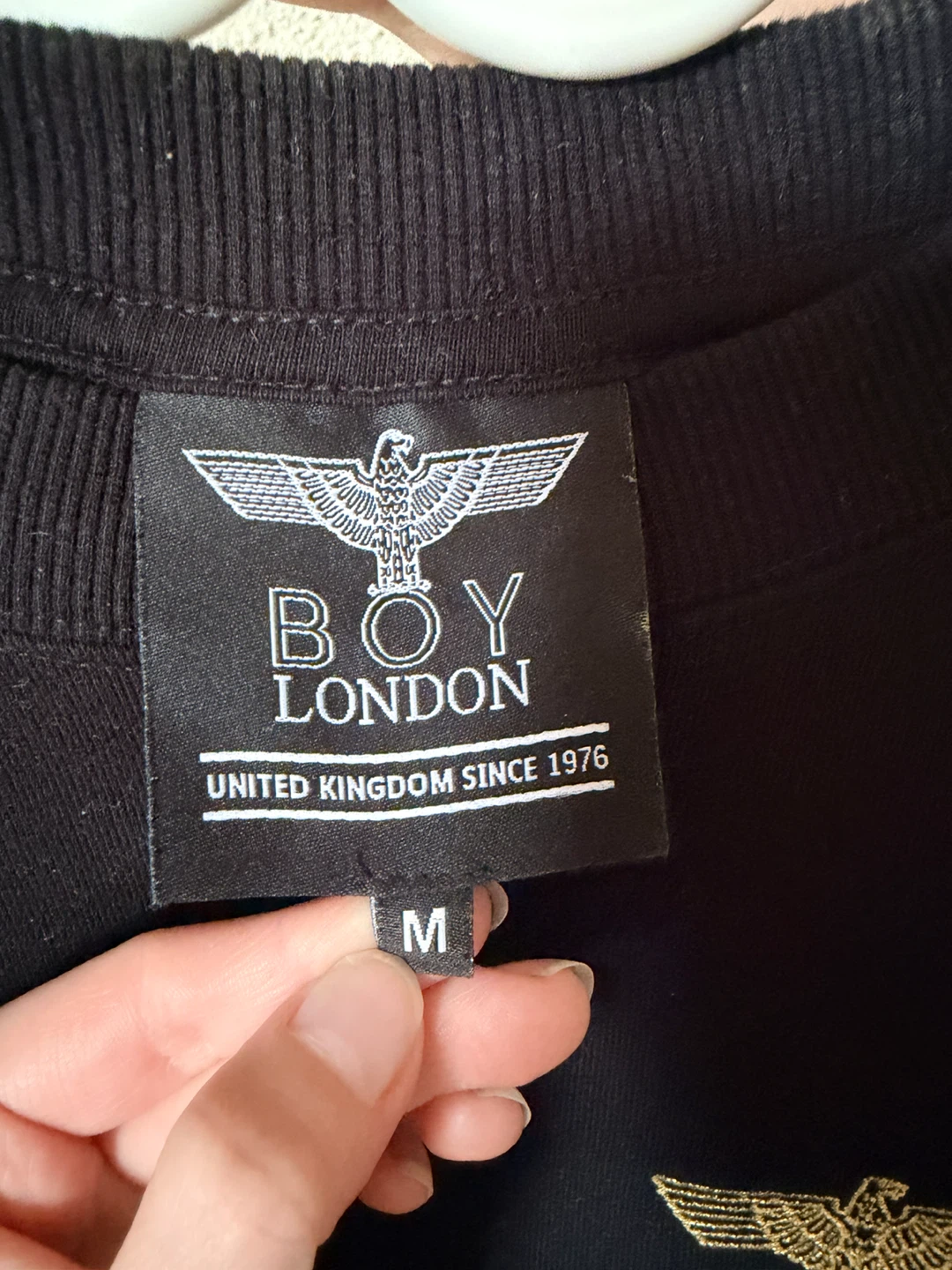 BOY LONDON Black Crewneck Sweatshirt - photo 3