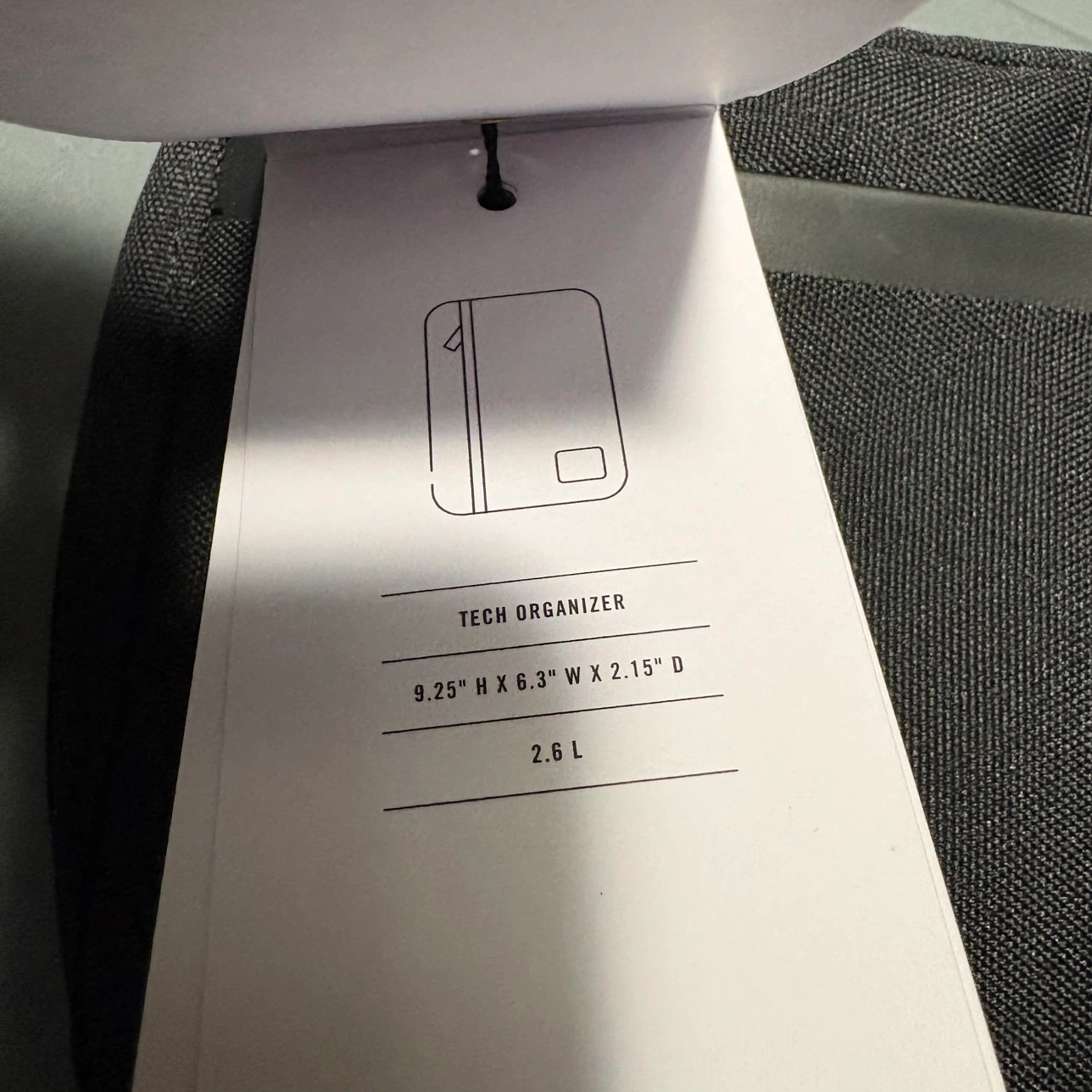 Herschel burrard tech organizer pouch storage travel case - photo 3