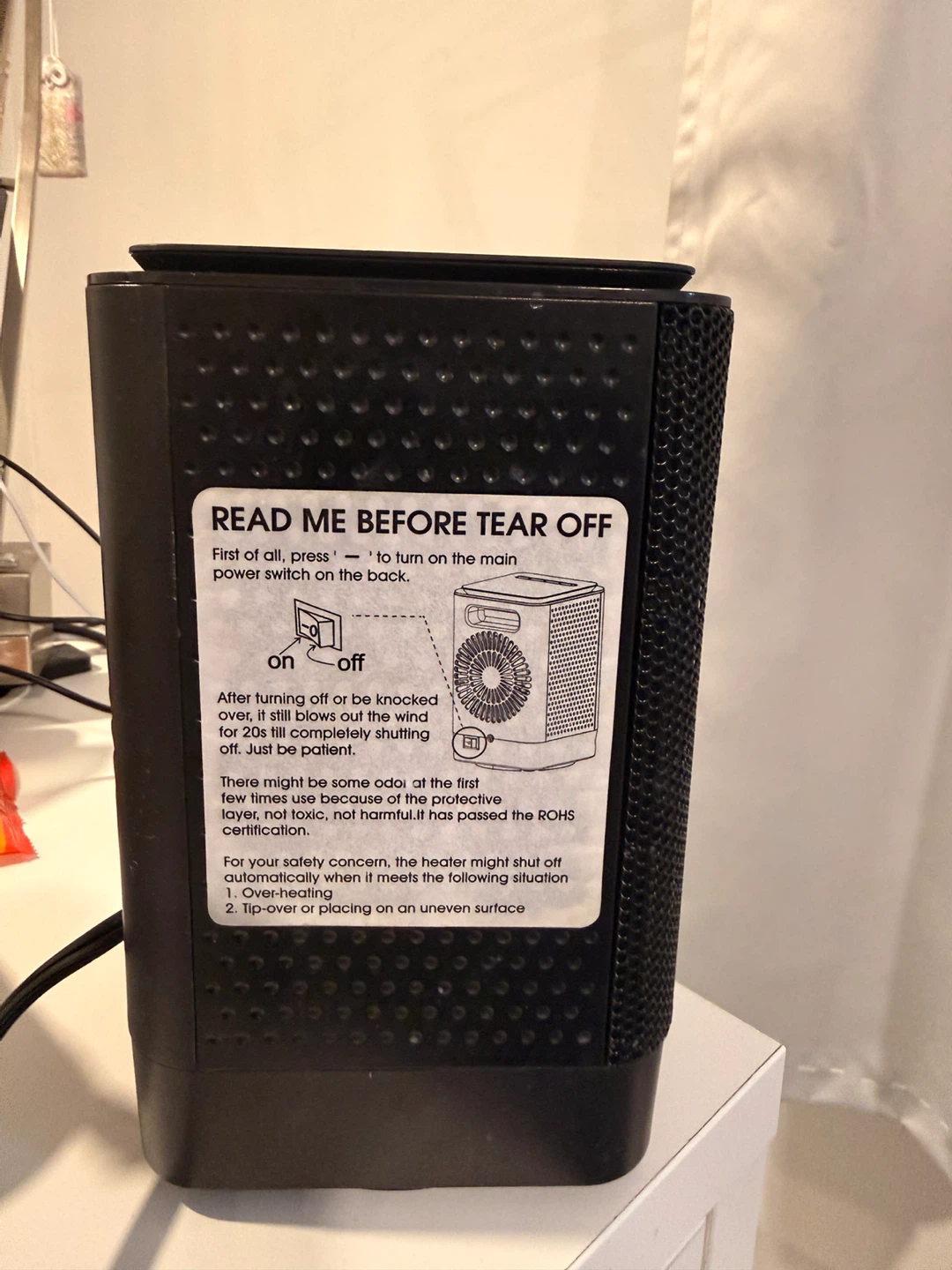 Portable Electric Space Heater - photo 3