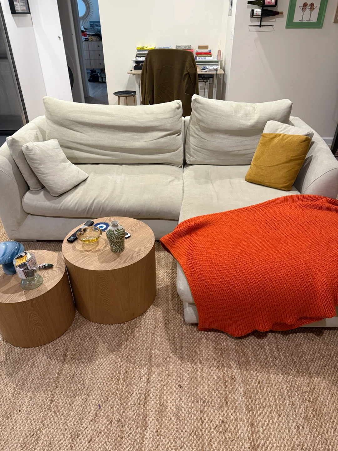 Neutral Sectional Sofa - photo 2