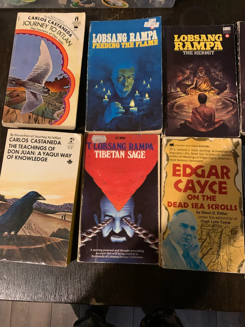 LOT TEN Esoteric Mysticism Books Paperbacks - photo 2