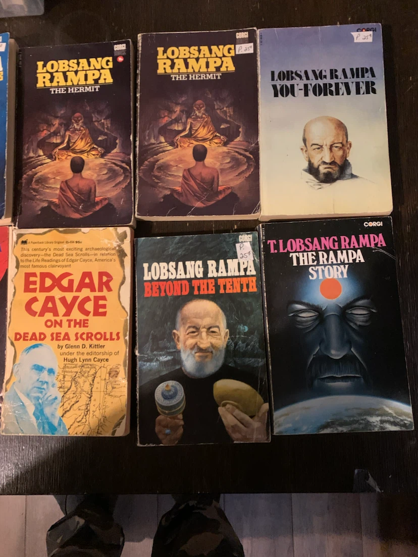 LOT TEN Esoteric Mysticism Books Paperbacks - photo 3
