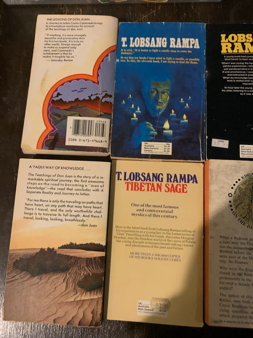 LOT TEN Esoteric Mysticism Books Paperbacks - photo 4