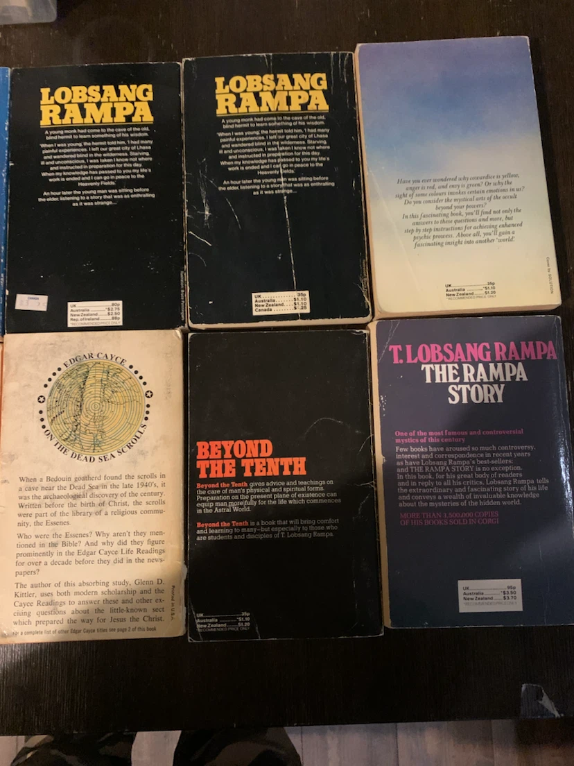 LOT TEN Esoteric Mysticism Books Paperbacks - photo 5