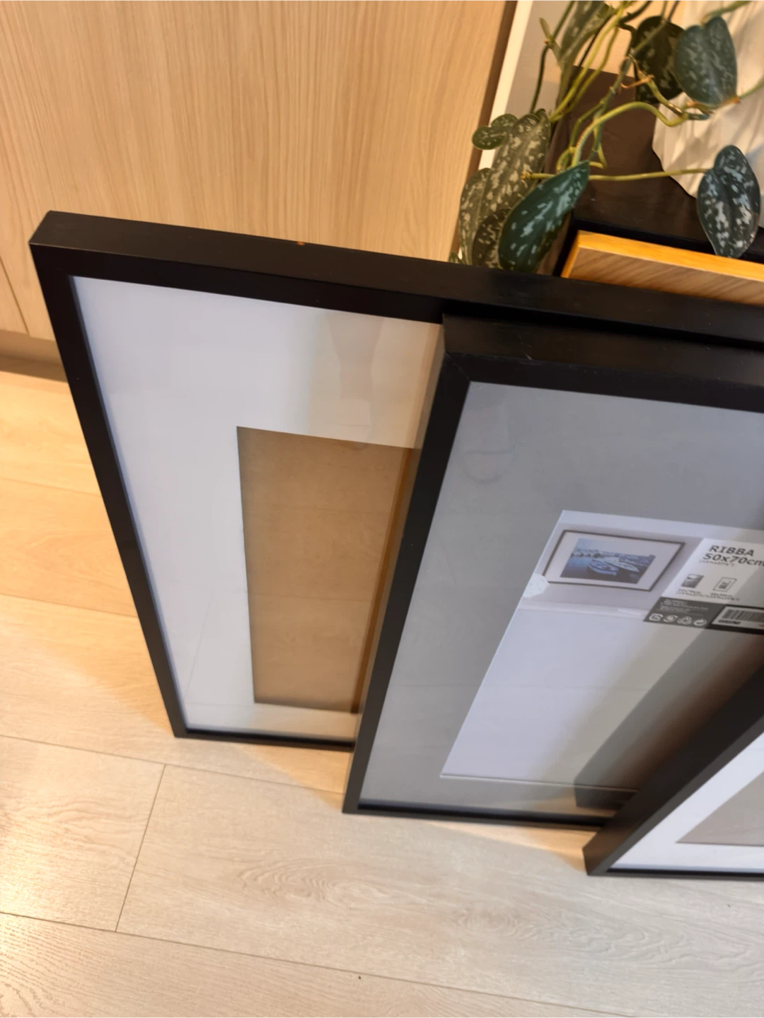 Picture Franes IKEA RIBBA 50x70cm Black - photo 2