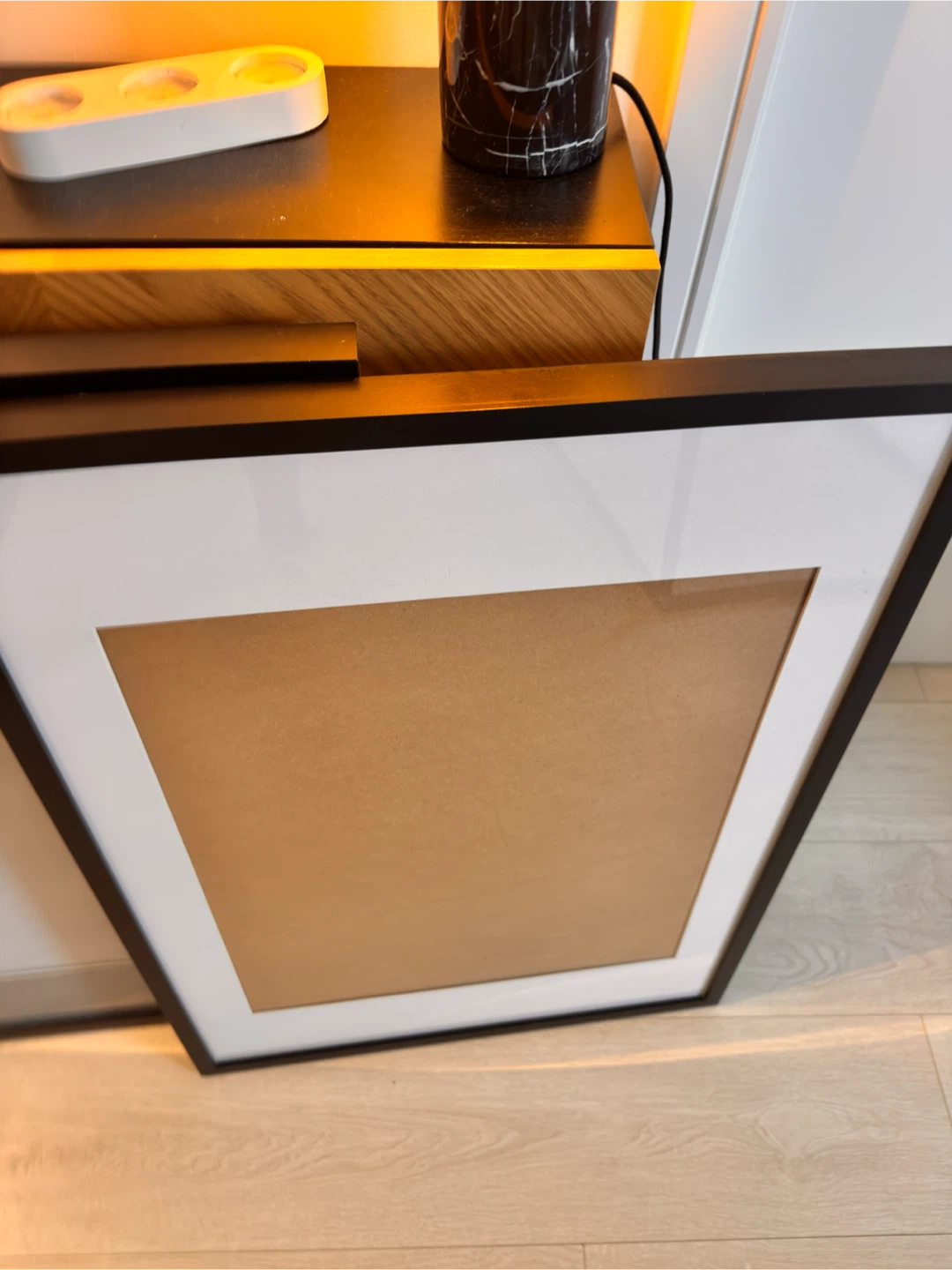 Picture Franes IKEA RIBBA 50x70cm Black - photo 4
