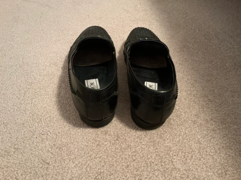 Calderone Black Woven Leather Loafers - photo 3