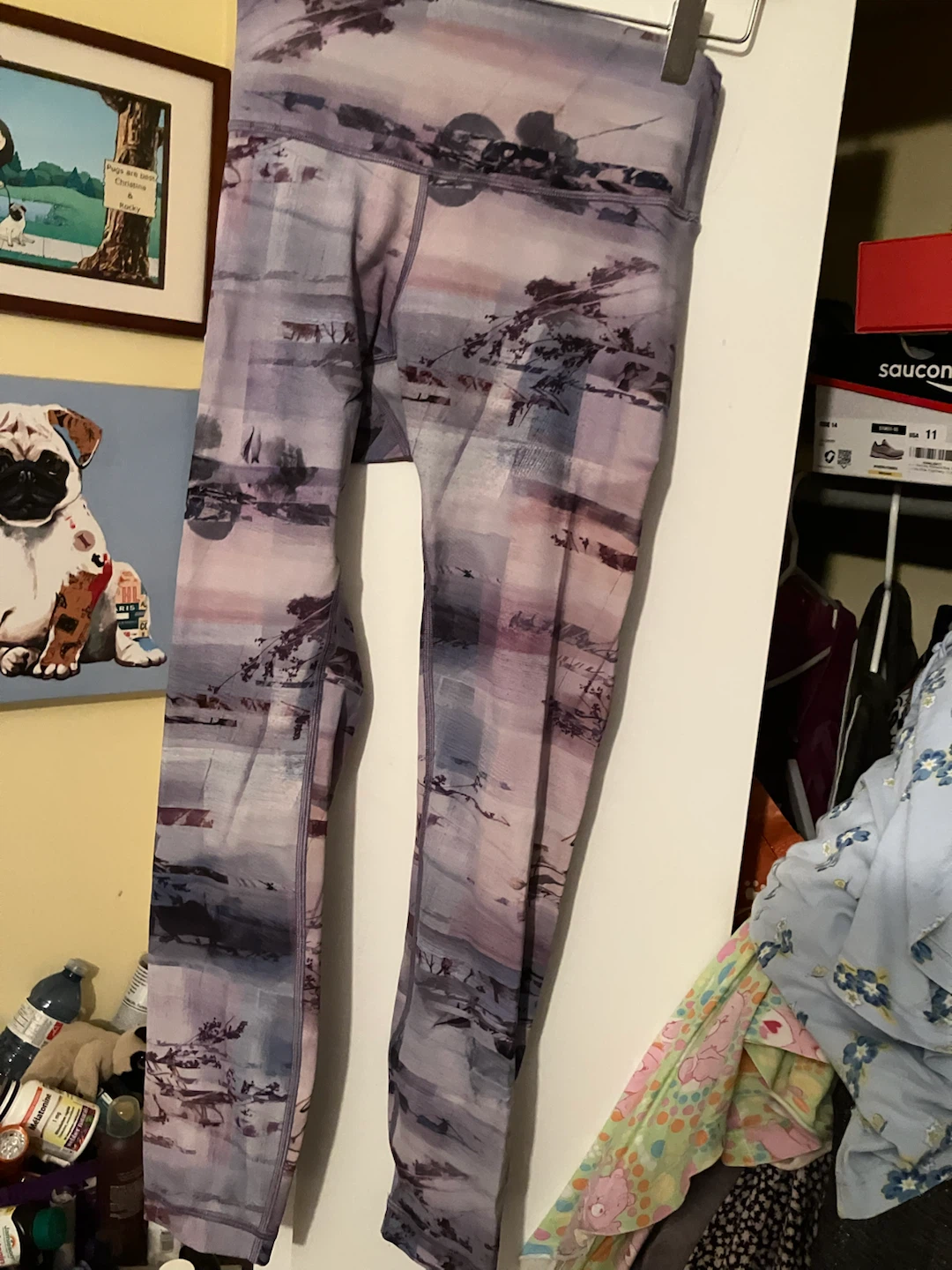 Lululemon Leggings Size 8 - Abstract Print