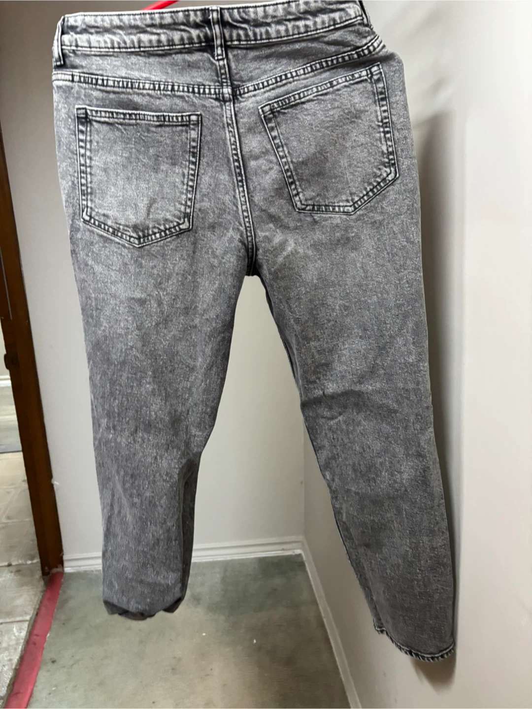 H&M Grey Washed Denim Jeans - photo 3