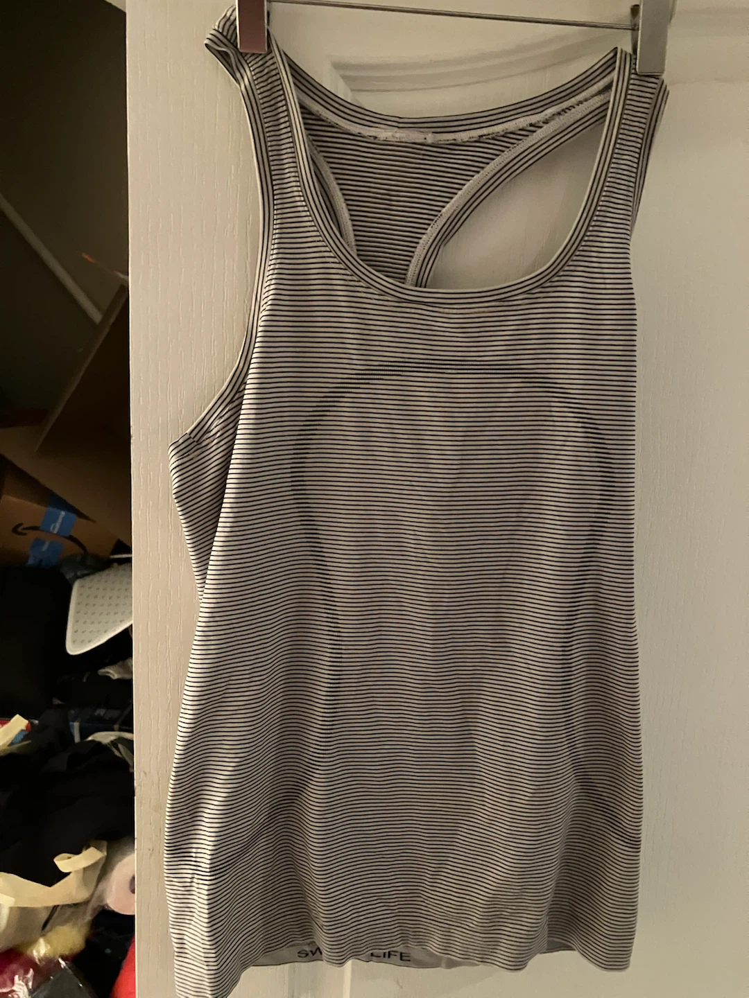 Lululemon Athletica Striped Tank Top - Size 6