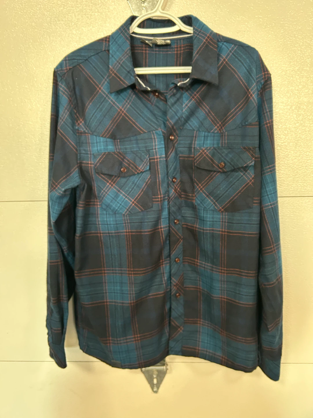 McKinley Men's Plaid Button-Up Shirt - Large