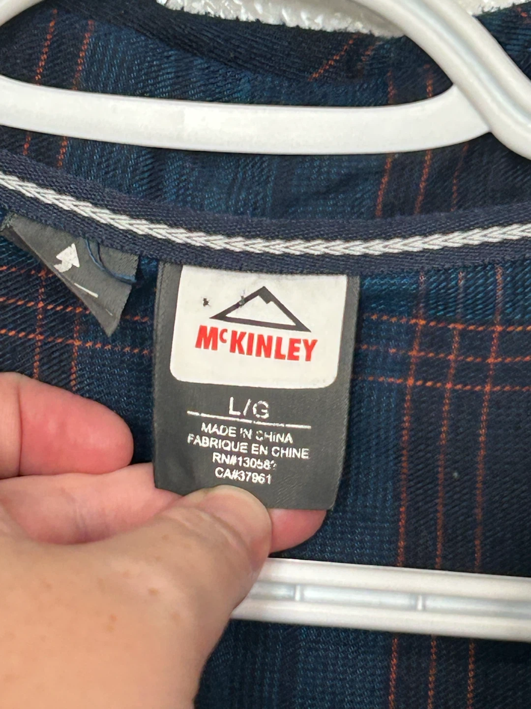 McKinley Men's Plaid Button-Up Shirt - Large - photo 2