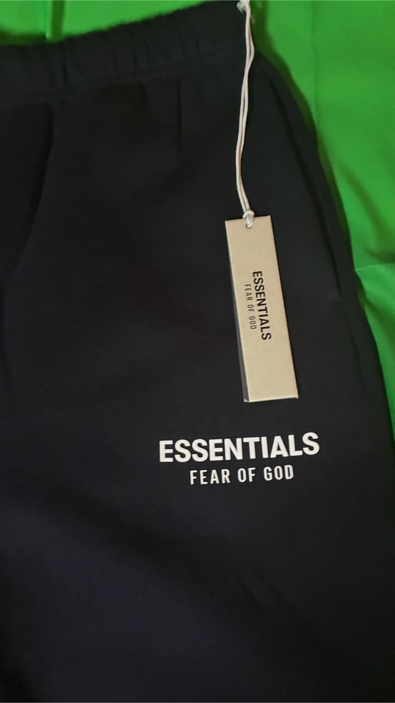 Fear of God Essentials Sweatpants Black - photo 2