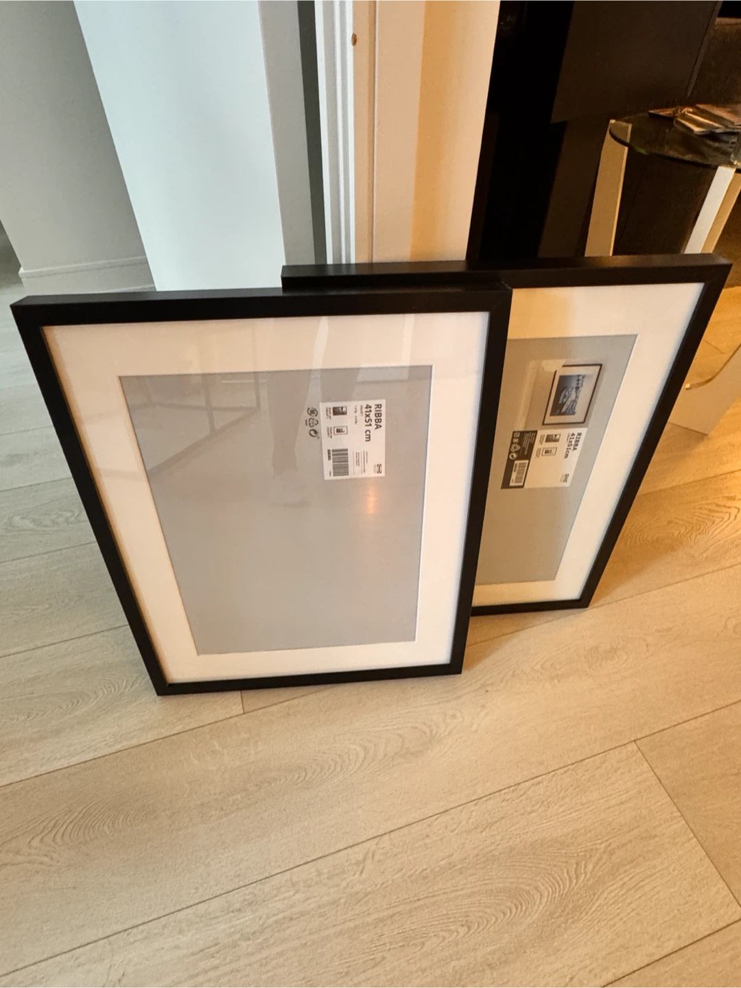 Picture Frame IKEA RIBBA black set of 2