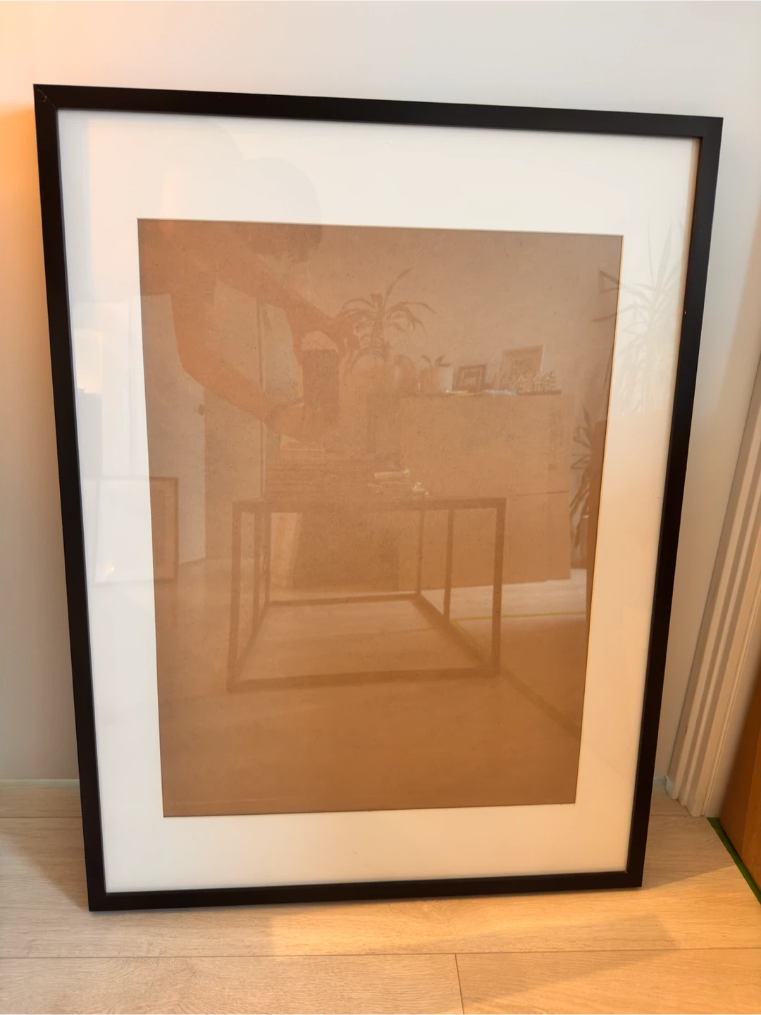 Picture Frame IKEA RIBBA black 23”x31”