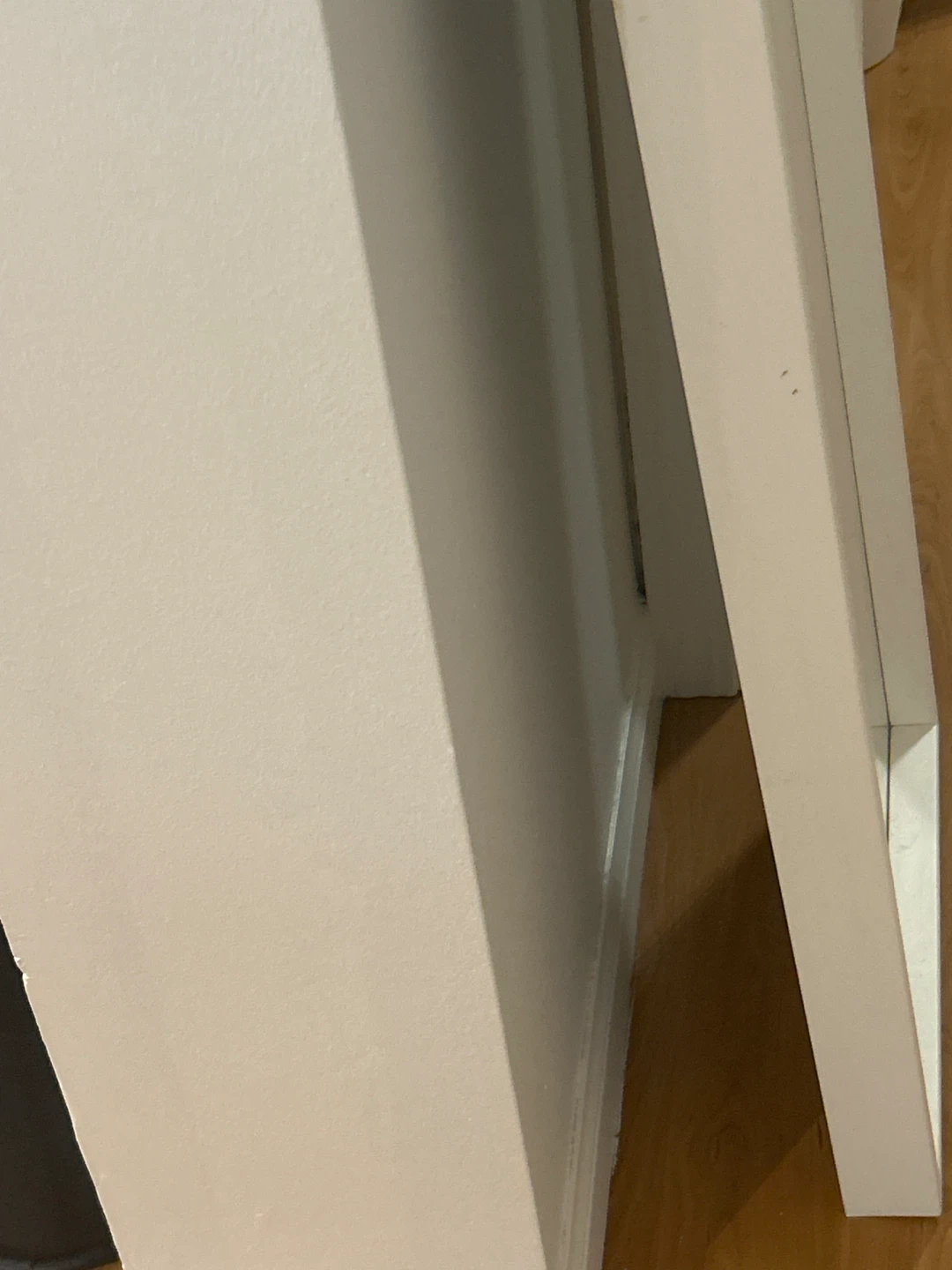 White Framed Full Length Mirror - photo 5