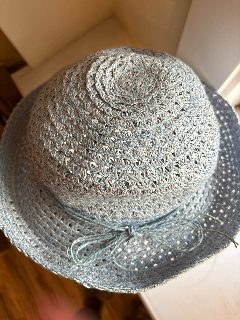 Blue Woven Sun Hat - photo 2