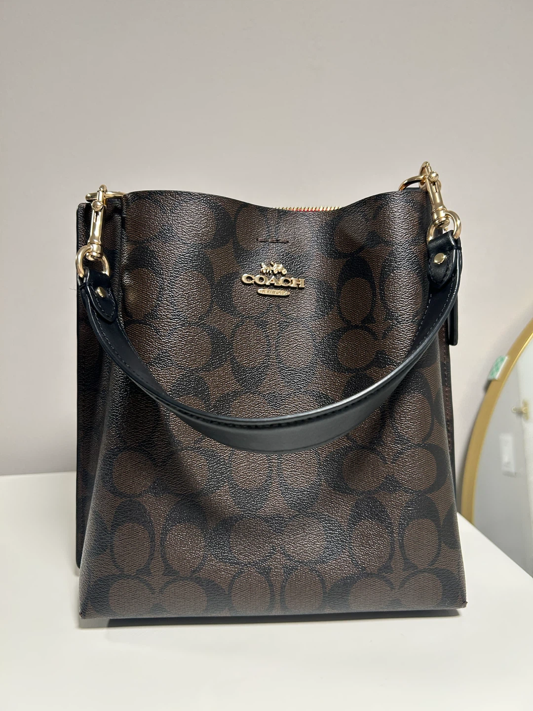 Coach Mollie Bucket Bag 22 – Signature Canvas
