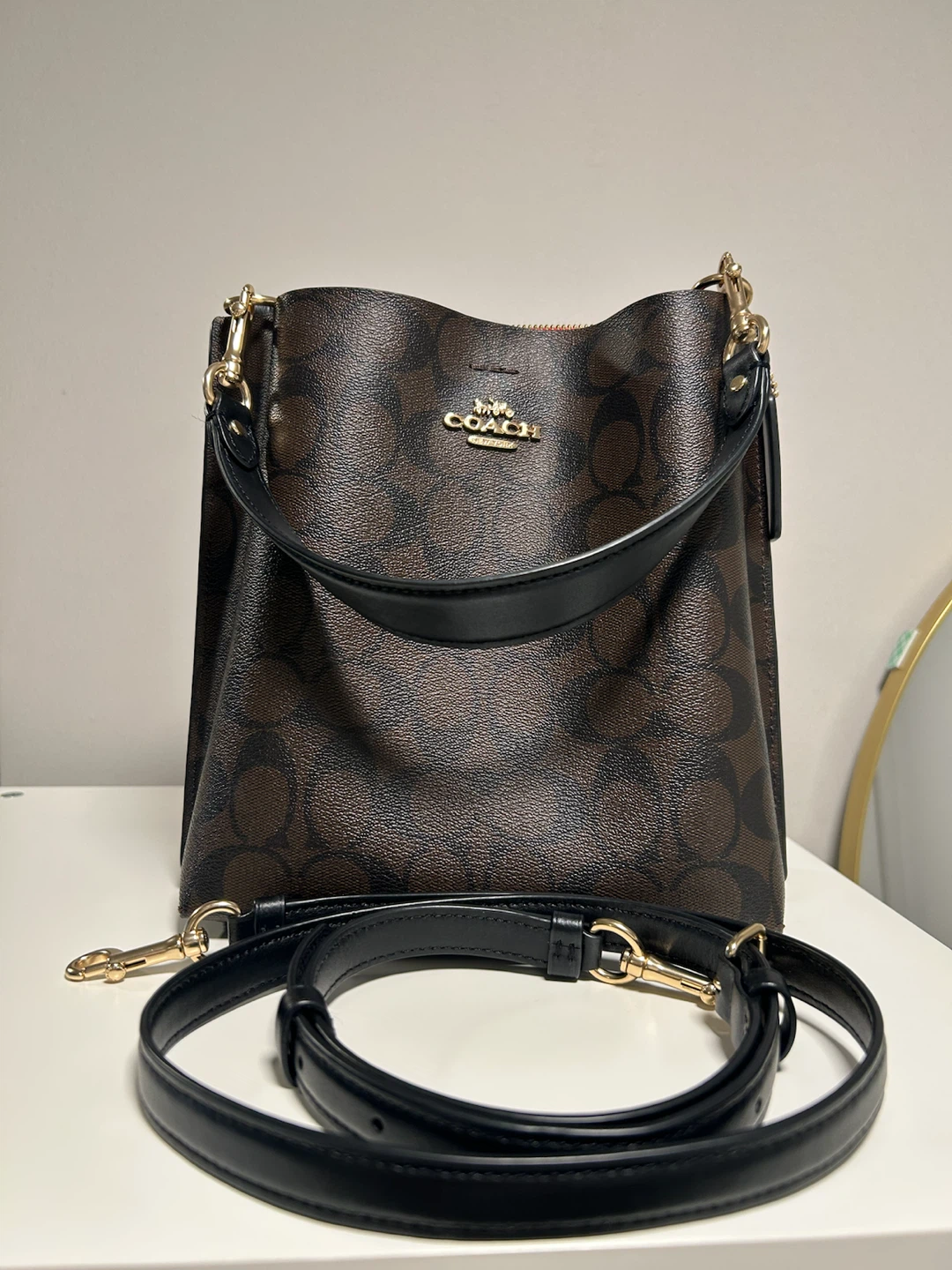 Coach Mollie Bucket Bag 22 – Signature Canvas - photo 2